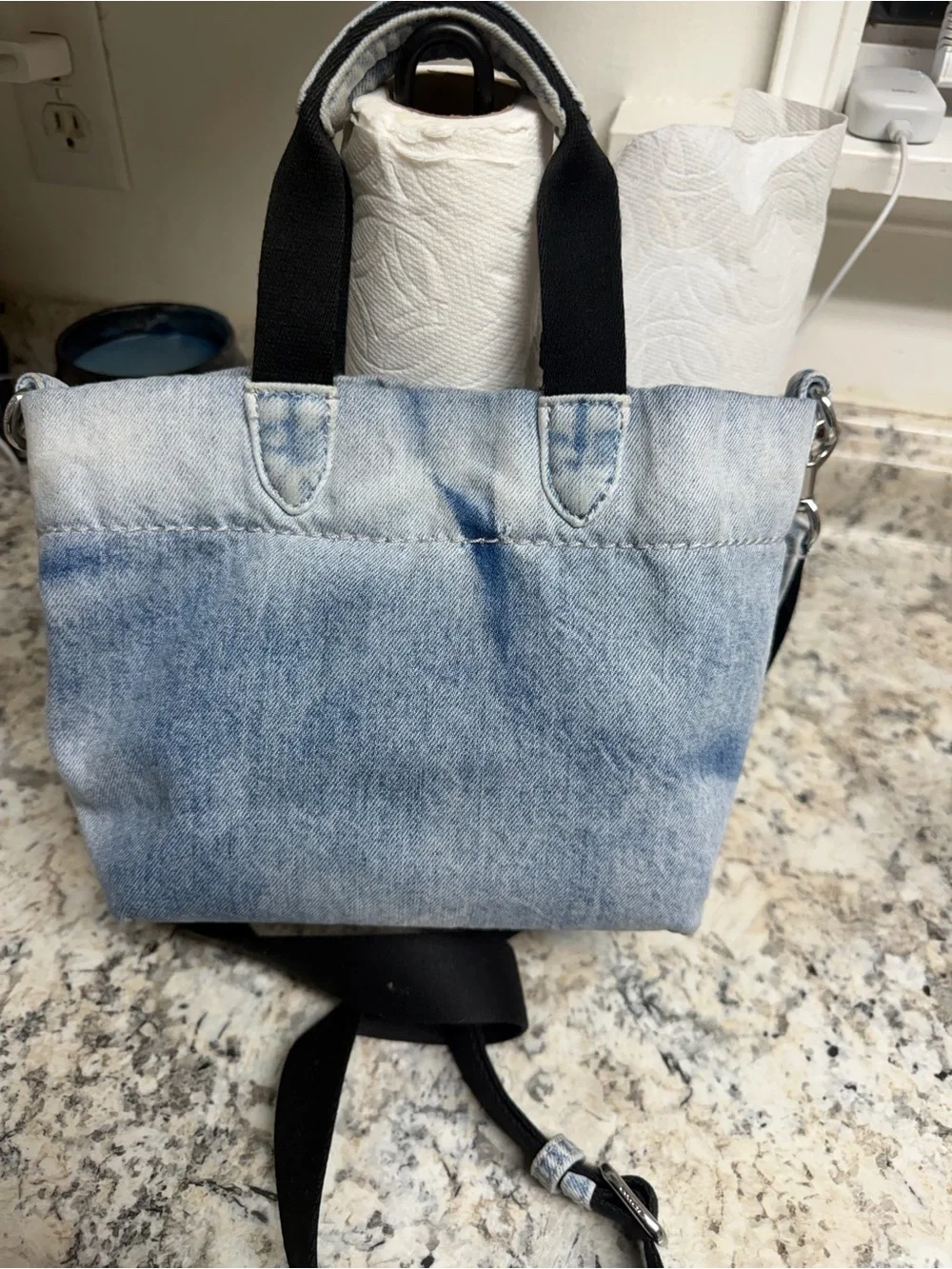 Coach denim crossbody